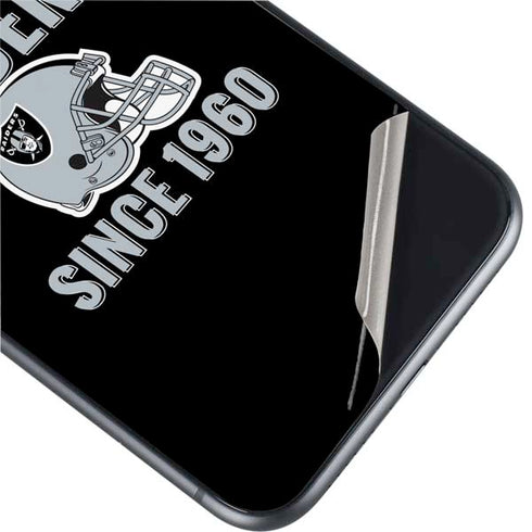 NFL Las Vegas Raiders Helmet iPhone 11 Skin
