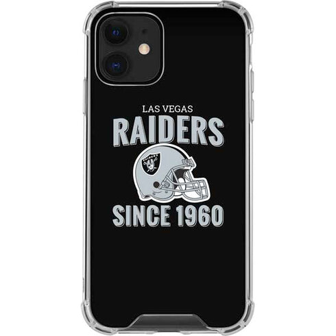 NFL Las Vegas Raiders Helmet iPhone 12 Clear Case