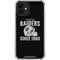 NFL Las Vegas Raiders Helmet iPhone 12 Clear Case