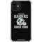 NFL Las Vegas Raiders Helmet iPhone 12 Mini Clear Case