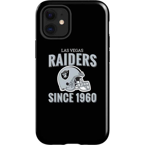 NFL Las Vegas Raiders Helmet iPhone 12 Mini Impact Case
