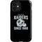 NFL Las Vegas Raiders Helmet iPhone 12 Mini Impact Case