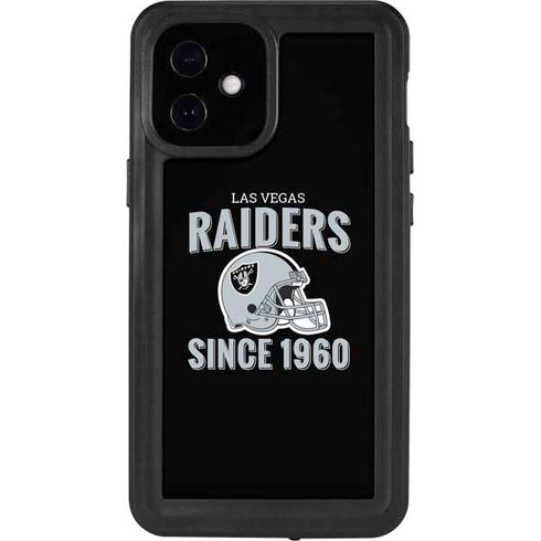 NFL Las Vegas Raiders Helmet iPhone 12 Mini Waterproof Case