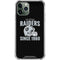 NFL Las Vegas Raiders Helmet iPhone 12 Pro Clear Case