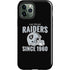 NFL Las Vegas Raiders Helmet iPhone 12 Pro Max Impact Case