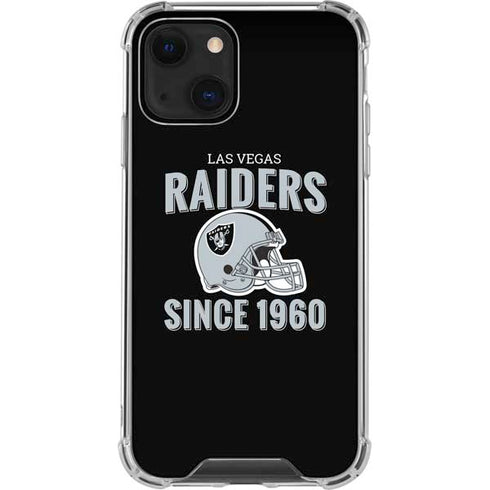 NFL Las Vegas Raiders Helmet iPhone 13 Clear Case