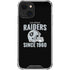 NFL Las Vegas Raiders Helmet iPhone 13 Mini Clear Case