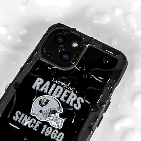 NFL Las Vegas Raiders Helmet iPhone 13 Mini Waterproof Case