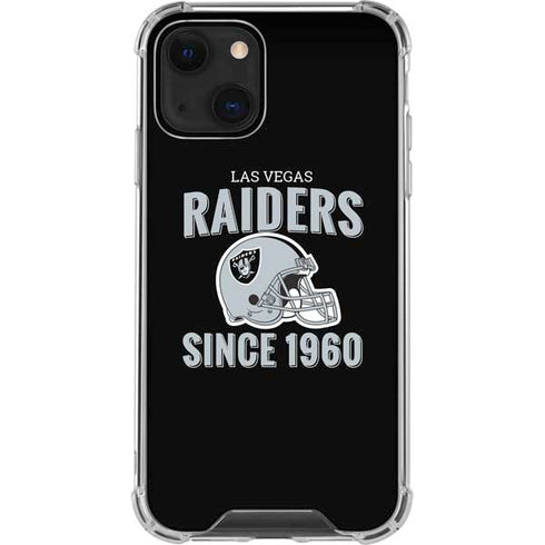 NFL Las Vegas Raiders Helmet iPhone 14 Clear Case