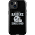 NFL Las Vegas Raiders Helmet iPhone 15 Plus Impact Case