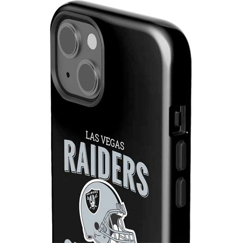NFL Las Vegas Raiders Helmet iPhone 15 Plus Impact Case