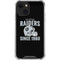 NFL Las Vegas Raiders Helmet iPhone 14 Plus Clear Case