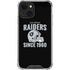 NFL Las Vegas Raiders Helmet iPhone 14 Plus Clear Case