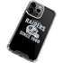 NFL Las Vegas Raiders Helmet iPhone 14 Pro Clear Case