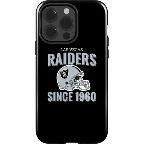 NFL Las Vegas Raiders Helmet iPhone 15 Pro Impact Case