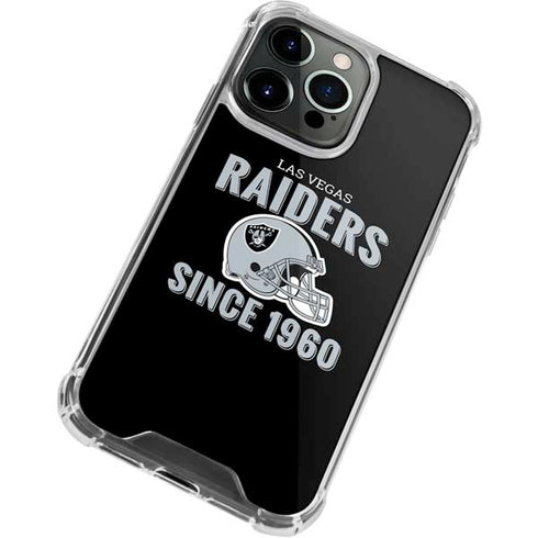 NFL Las Vegas Raiders Helmet iPhone 14 Pro Max Clear Case