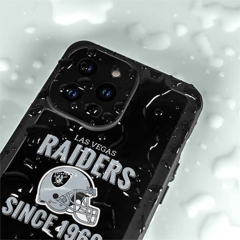 NFL Las Vegas Raiders Helmet iPhone 14 Pro Max Waterproof Case