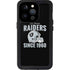 NFL Las Vegas Raiders Helmet iPhone 14 Pro Waterproof Case