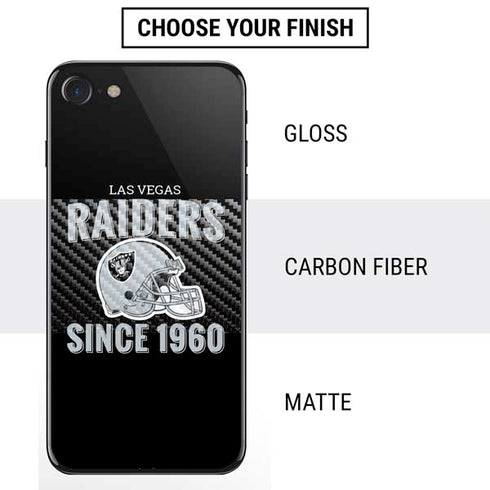 NFL Las Vegas Raiders Helmet iPhone SE (2nd & 3rd Gen) Skin