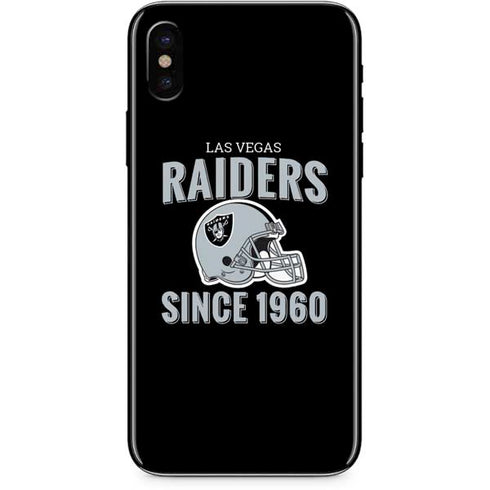 NFL Las Vegas Raiders Helmet iPhone X Skin
