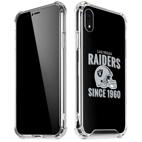 NFL Las Vegas Raiders Helmet iPhone XR Clear Case