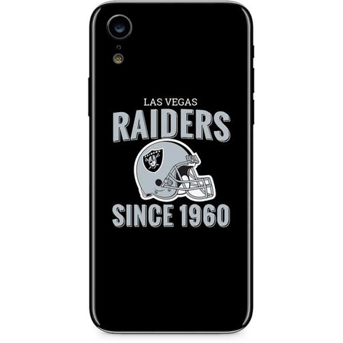 NFL Las Vegas Raiders Helmet iPhone XR Skin