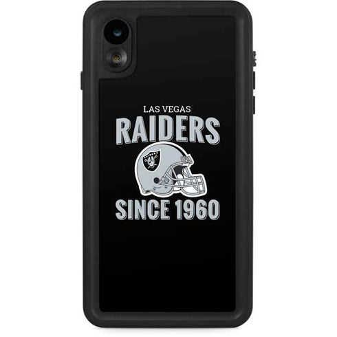 NFL Las Vegas Raiders Helmet iPhone XR Waterproof Case