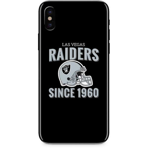 NFL Las Vegas Raiders Helmet iPhone XS Max Skin