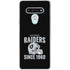 NFL Las Vegas Raiders Helmet LG Stylo 6 Clear Case