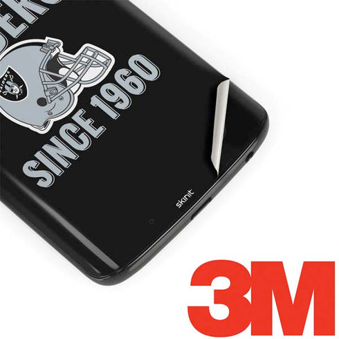 NFL Las Vegas Raiders Helmet Moto G6 Skin
