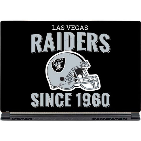 NFL Las Vegas Raiders Helmet MSI GS65 Stealth Laptop Skin