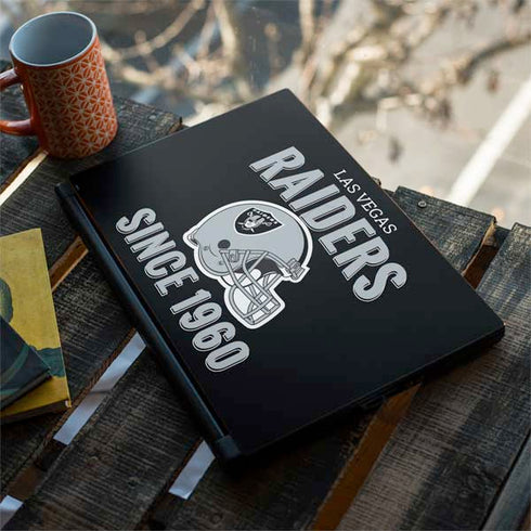 NFL Las Vegas Raiders Helmet MSI GS65 Stealth Laptop Skin