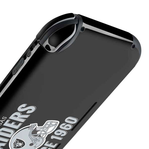NFL Las Vegas Raiders Helmet Nintendo Switch Lite Skin