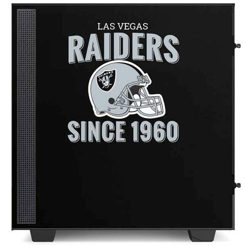 NFL Las Vegas Raiders Helmet NZXT H510 Compact ATX Mid-Tower Case Skin