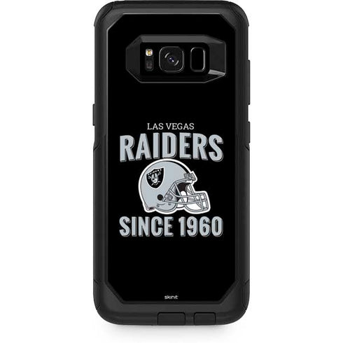 NFL Las Vegas Raiders Helmet Otterbox Commuter Galaxy Skin