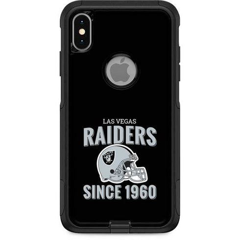 NFL Las Vegas Raiders Helmet Otterbox Commuter iPhone Skin