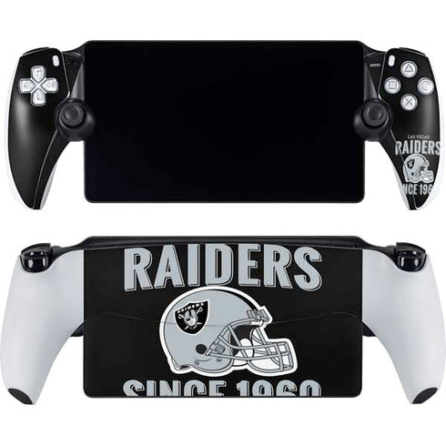 NFL Las Vegas Raiders Helmet PlayStation Portal Remote Player Skin