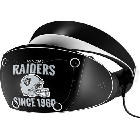 NFL Las Vegas Raiders Helmet PlayStation VR2 Skin
