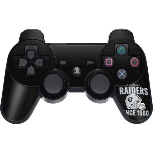 NFL Las Vegas Raiders Helmet PS3 Dual Shock wireless controller Skin