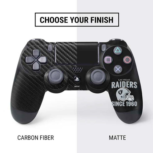 NFL Las Vegas Raiders Helmet PS4 Controller Skin