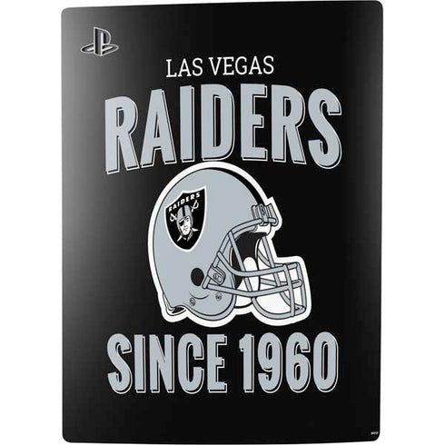 NFL Las Vegas Raiders Helmet PS5 Console Skin