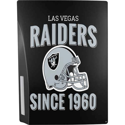 NFL Las Vegas Raiders Helmet PS5 Console Skin