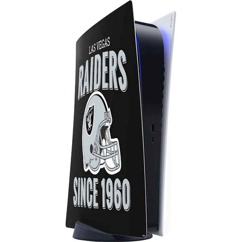 NFL Las Vegas Raiders Helmet PS5 Digital Edition Console Skin