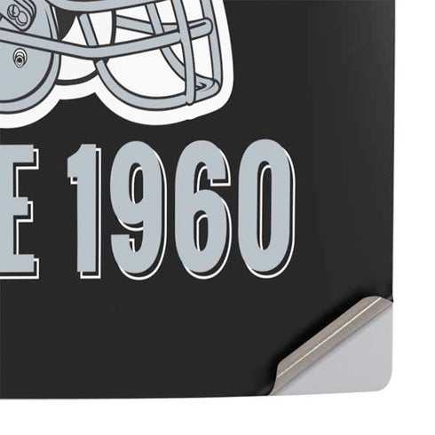 NFL Las Vegas Raiders Helmet PS5 Slim Disk Console Skin