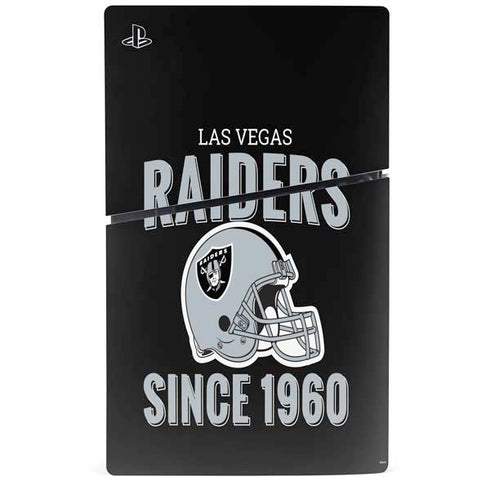 NFL Las Vegas Raiders Helmet PS5 Slim Digital Edition Bundle Skin