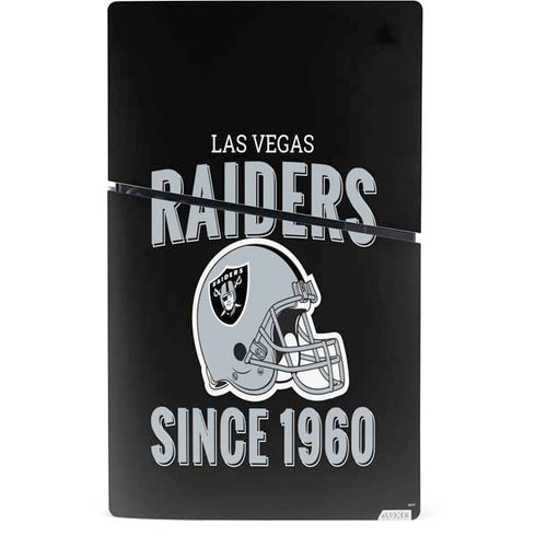 NFL Las Vegas Raiders Helmet PS5 Slim Digital Edition Bundle Skin