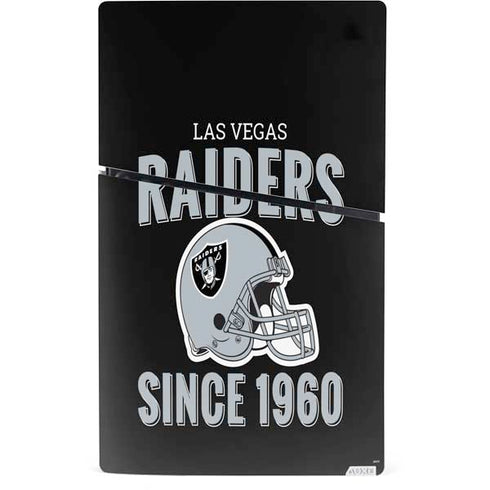 NFL Las Vegas Raiders Helmet PS5 Slim Digital Edition Console Skin