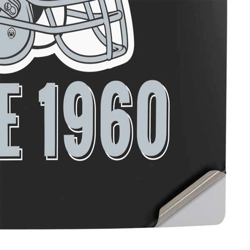 NFL Las Vegas Raiders Helmet PS5 Slim Digital Edition Console Skin