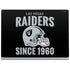 NFL Las Vegas Raiders Helmet Surface Book 2 13.5in Skin