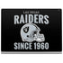 NFL Las Vegas Raiders Helmet Surface Book 2 15in Skin